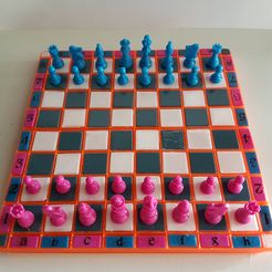 20211130_122655.jpg Fichier STL Jeu d'échecs pliable・Objet imprimable en 3D à télécharger