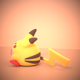 pika-kirby-12.png kirby pikachu - pikakirby 3D print model