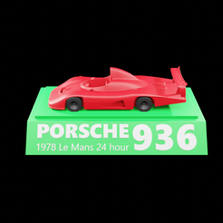 lemans14.png Télécharger fichier STL Aérodynamique de la miniature Porsche Le Mans • Plan pour impression 3D, MCS3d
