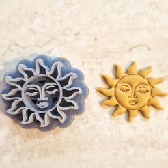 20230605_133320.jpg STL file Polymer Clay Cutter - Boho Sun・Model to download and 3D print