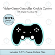 Etsy-Listing-Template-STL.png Video Game Controller Cookie Cutter | STL File