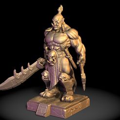 dddsa.jpg OBJ file orc warcraft・3D printable model to download