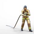 FireFighter1.109.jpg N1 Firefighter or fireman Extinguishing fire
