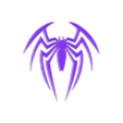 Unofficial Black Spiderman Game Logo (Half).STL Marvel’s Spider-Man 2 *Unofficial* Black Spider Logo