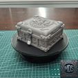 03.jpg Baú do Tesouro da Águia Imperial - STL para impressão 3D