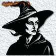 project_20231003_2218300-01.png witch wall art halloween decoration witchy wall decor 2d art