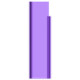 Internal Cable Cover-Horizontal Left Part.stl Creality K1 - Internal Cable Covers
