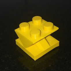 Duplo_lever_print-a.jpg Free STL file Duplo lever・3D printable object to download