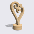 Shapr-Image-2023-03-12-164318.png Man Woman Heart Sculpture, Love Statue, Forever Eternal Love Couple In Love, romantic statuette, eternal dance, bodies in heart shape