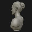 14.jpg Angelina Jolie 3D bust ready to 3D print 3D print model