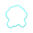 1.png Cloud with Hanging Hearts Cookie Cutters | STL Files