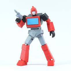 IronSquare1.jpg Free STL file ARTICULATED G1 TRANSFORMERS IRONHIDE - NO SUPPORT・3D printing model to download, Toymakr3D