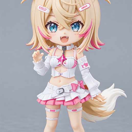 🦸 hololive-fuwamoco-mococo・Archivo STL para Impresión 3D・Cults