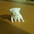 20170328_161310.jpg Low Polygon Pug dog model 3D print model