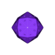d48.stl 50 mm polyhedral dice