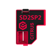 SD2SP2Lid_RubyRed.png Download free STL file SD2SP2 Micro SD Adapter For Gamecube (Link to kit in description) • Design to 3D print, nobble