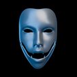 halloween-mask.png Articulated Human Face Mask STL – Creepy Horror Cosplay & Halloween 3D Print Model