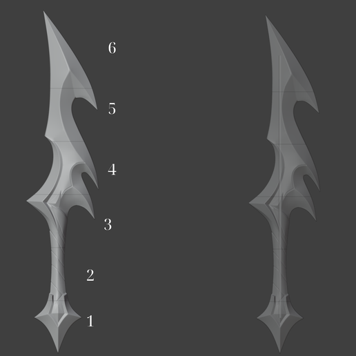 🔫 League of Legends - T1 Pyke Weapon - Cosplay Prop - 3D Print STL File ...