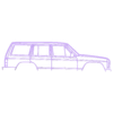 Jeep_cherokee 2000.stl Wall Silhouette: All sets