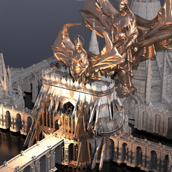 king-arthur-halls.412.png Archivo OBJ Kitbash ampliado del Castillo de la Coronación del Rey Arturo・Modelo para descargar y imprimir en 3D, aramar