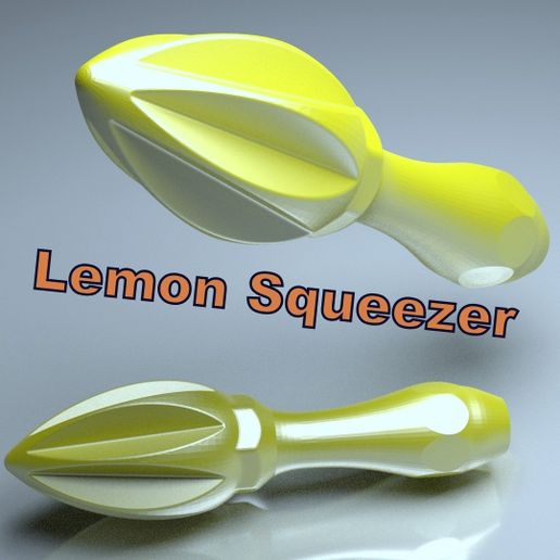 Download STL file Lemon squeezer • 3D printer template ・ Cults