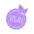 TOP.stl VEGAN LOGO