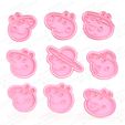 1.jpg Ultimate Peppa Pig cookie cutter bundle of 60