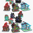 PORTADA-COLLECTION-2.jpg MAISON 2 HOUSE HOME CHILD CHILDREN'S PRESCHOOL TOY 3D MODEL KIDS TOWN KID Cartoon Building 5