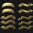07.jpg Набор лент 3D модель