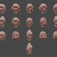 untitlopk-pled.png Female Space Soldier Heads [Pre-Supported]