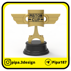Piston-cup.png STL file PISTON CUP・Design to download and 3D print