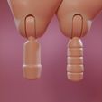 Render_5.jpg Long Nail Hand #1 for Barbies/FR
