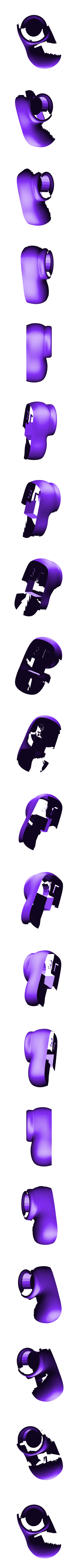purple_shoe_3_left.stl Wiggler aus den Mario-Spielen - mehrfarbig