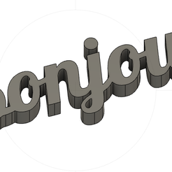 Bonjour.png Décoration "Bonjour"