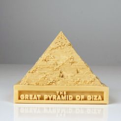 IMG_8776_copy_display_large.jpg Free STL file The Great Pyramid of Giza・3D printable object to download, RaymondDeLuca