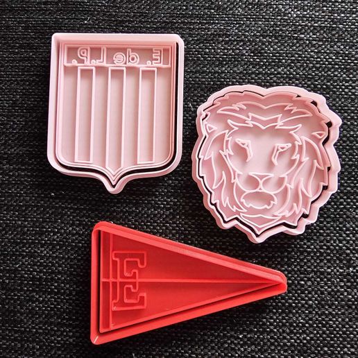 set cortantes estudiantes de la plata - 3D model önizlemesi