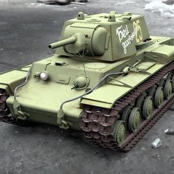r001.jpg Heavy tank KV-1 rc model 1/10