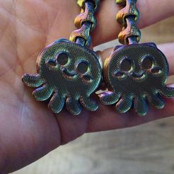 367501506_816611836797463_7582090640928871872_n.jpg STL file Cute Flexi keyring / keyring /keychain/ earrings・3D printer model to download