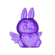 LABUBU Monster - Mokoko Heart Angle - Magic Makes.stl LABUBU Mokoko Heart Angel / Fan Art / Magic Makes
