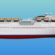 1.png CARNIVAL IMAGINATION cruise ship 3d printable model