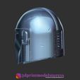 The Mandalorian Helmet_05.jpg The Mandalorian Helmet - Star Wars - 3D Printing Model