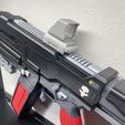 IMG_0373-1.jpg Helldivers 2 SMG 32 Reprimand Machine Gun Rifle Replica Prop Cosplay 3D печать печатных