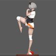 7.jpg BEA POKEMON TRAINER CUTE SEXY GIRL HITMONLEE ANIME CHARACTER 3D PRINT MODEL