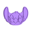 Stich1.stl Вырезатель для печенья Lilo & Stich (Стич и Ангел)