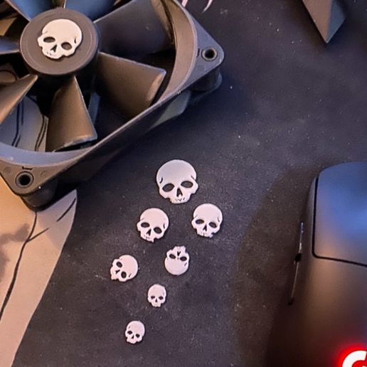 Apex legends 20 bomb pc fan skulls or decoration for pc 3D model