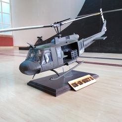 UH3.jpg 3D file HELICOPTER HUEY・3D printing design to download, cajon