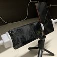 IMG_0443.jpg Dual Phone Stand V2  (Standalone or mount on a Selfie Stick)