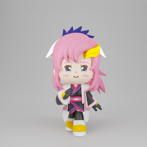 🤖 Chibit 055 : LACUS CLYNE (GUNDAM SEED FREEDOM)・ OBJ File