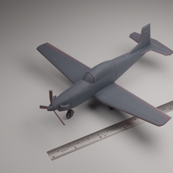 Pilatus-PC7-3.png STL-Datei Pilatus PC7 Trianer・3D-Druck-Idee zum Herunterladen