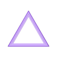 Triangle v1.stl Triangle Cookie Cutter